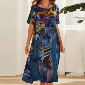 Talia | Robe florale confortable