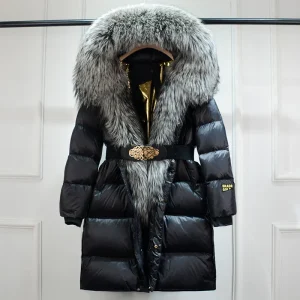 Isabella™ – Veste d’Hiver Matelassée à Plumes