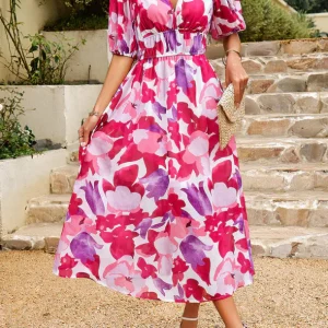 Estella™ – La Robe Fleurie Qui Sublime Naturellement Votre Silhouette