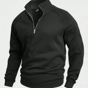 Antoine™ – Pull Half-Zip Casual et Confortable