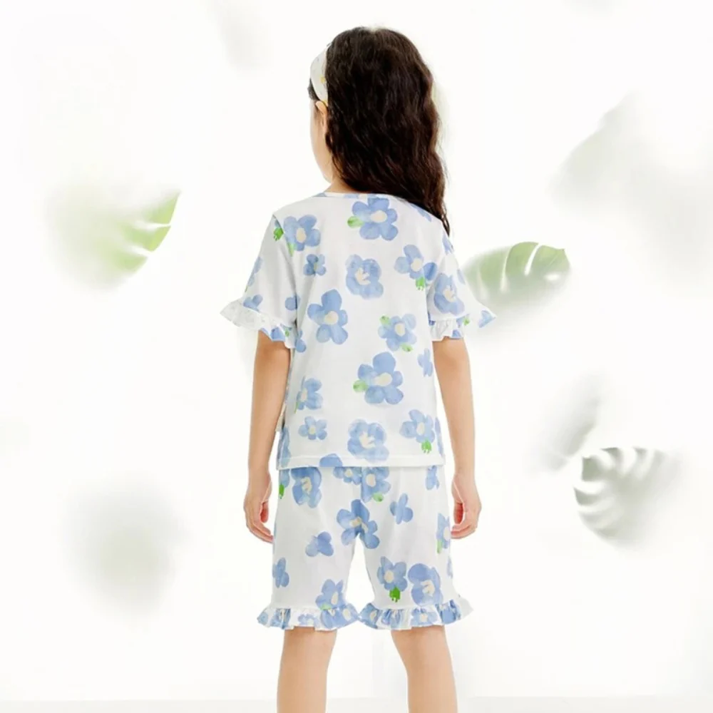 Pyjama Enfant Coton – Ensemble Haut & Pantalon Motif Cartoon – Image 6