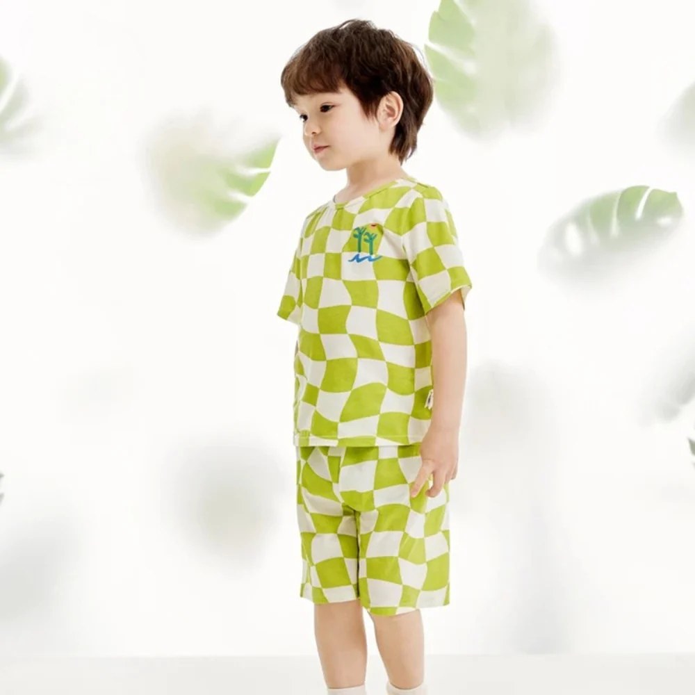 Pyjama Enfant Coton – Ensemble Haut & Pantalon Motif Cartoon – Image 5