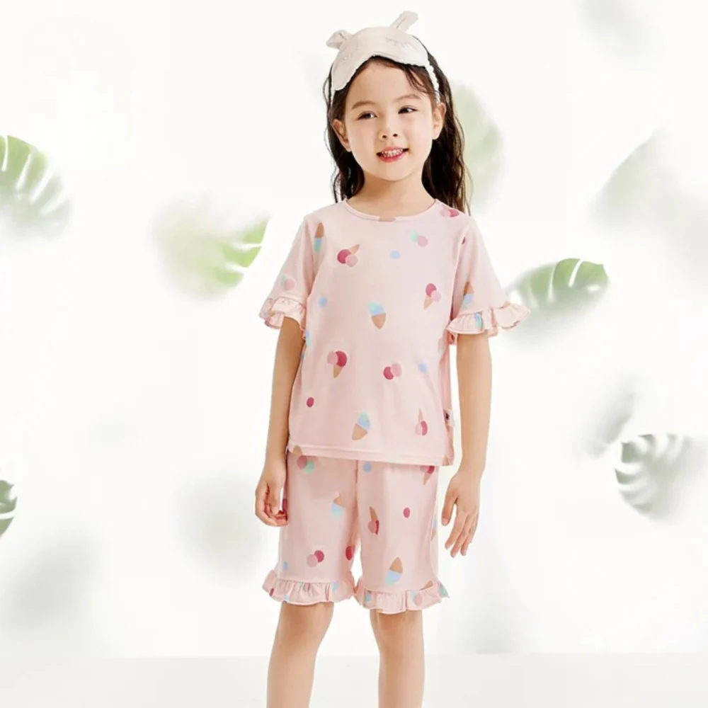 Pyjama Enfant Coton – Ensemble Haut & Pantalon Motif Cartoon – Image 4