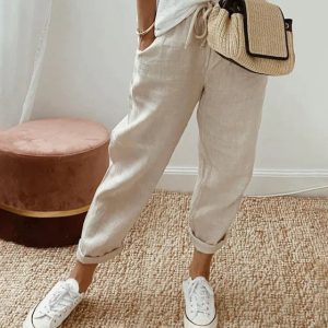 Pantalon de jogging décontracté pour femmes - Pantalon confortable et décontracté pour un look élégant