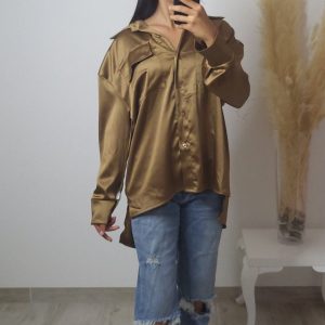 CHEMISE – LAHNA MARRON