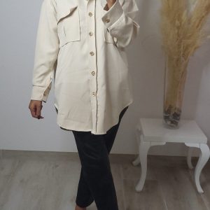 CHEMISE – INES BEIGE