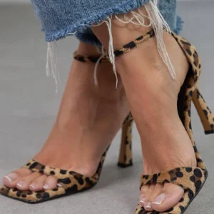 Giulia™ | Sandales à talons hauts au motif animalier