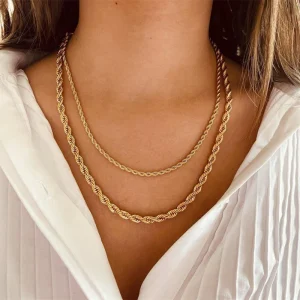 Collier Olivia Entrelacé