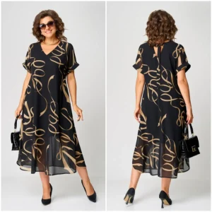 Claudine | Robe Fluide Imprimée
