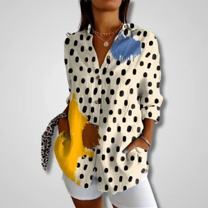 Inger™ – Chemise florale légère à boutons pour un style sans effort