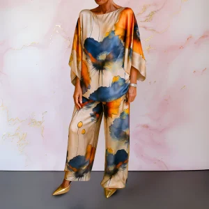 Claudine | Ensemble Fleuri Fluide