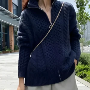 Almuth™ – Veste en Tricot Chaude et Confortable