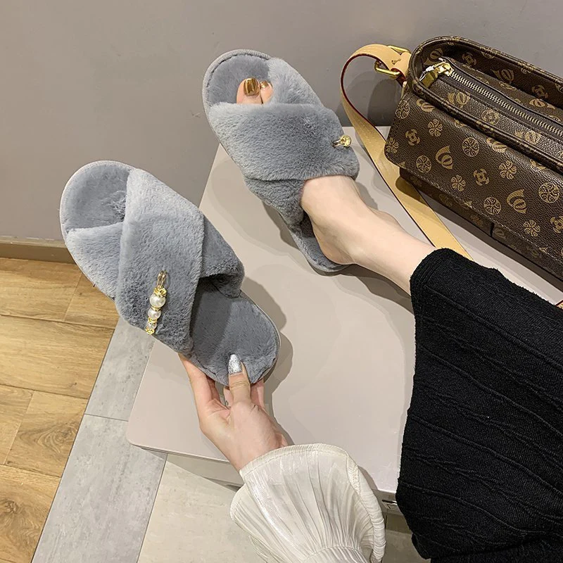 Pantoufles Coton Cross – Maison Décontractée – Image 2