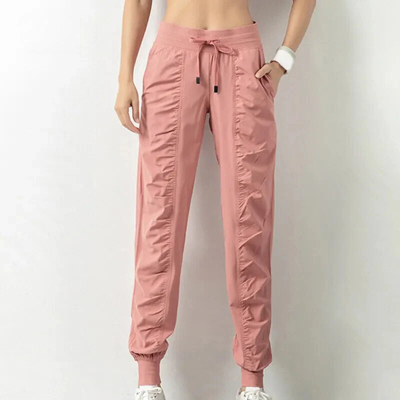 Pantalon de survêtement pour femmes : pantalon de sport élégant et confortable pour un look décontracté - joggings légers avec poches pratiques – Image 5