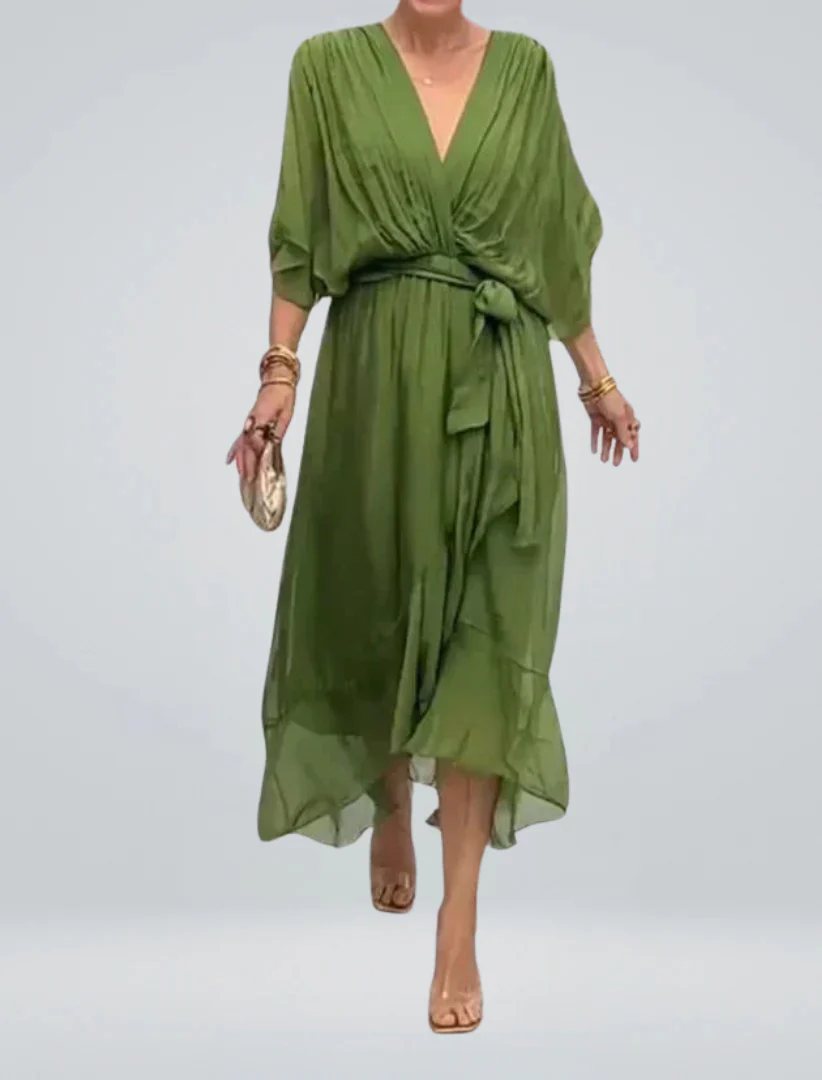 Anya | Robe légère avec décolleté en V