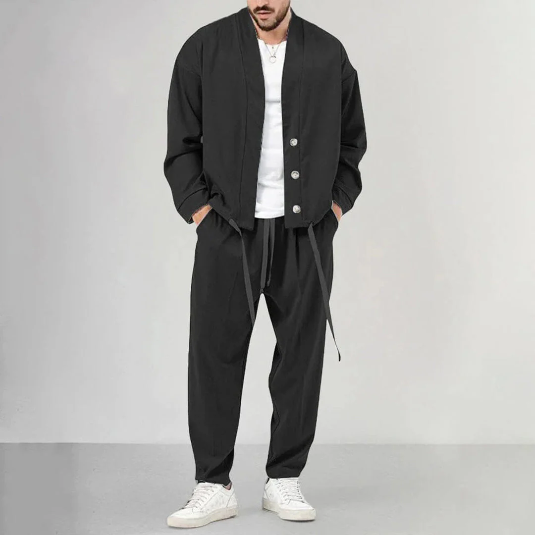 Ensemble gilet et pantalon Bastiaan pour homme pour un look moderne – Image 4