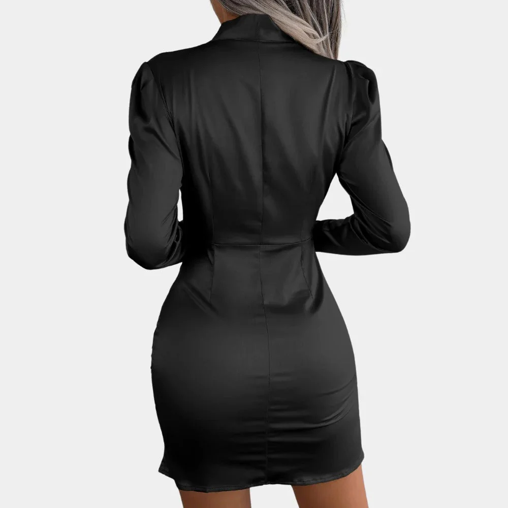 Mini robe chic et élégante pour femmes - Aurora, parfaite pour toutes les occasions – Image 2