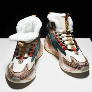 KAYLANI - Baskets montantes élégantes et antidérapantes pour hommes