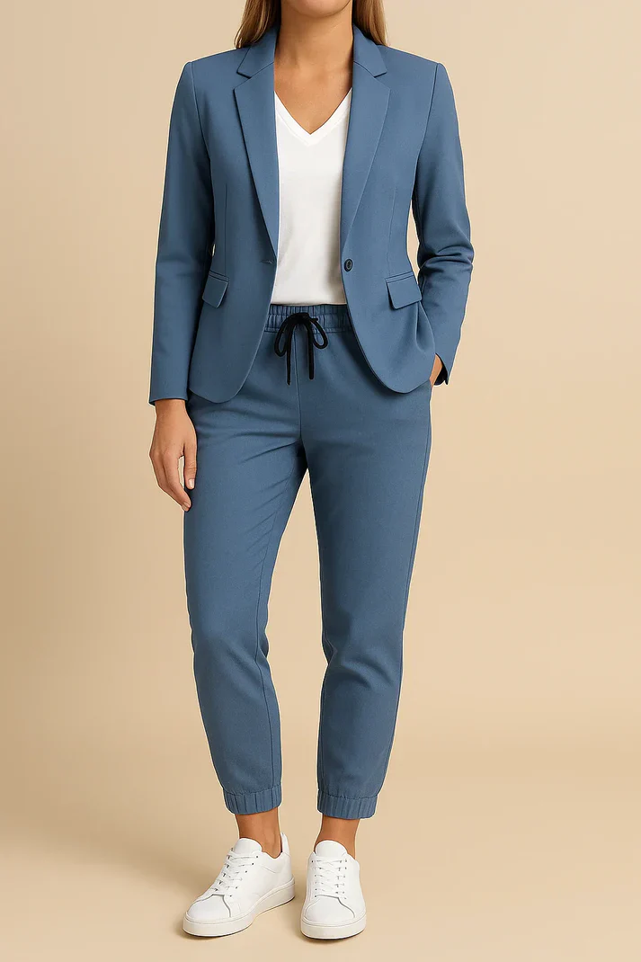 Émilie™ | Ensemble Blazer Élégant et Moderne – Image 3
