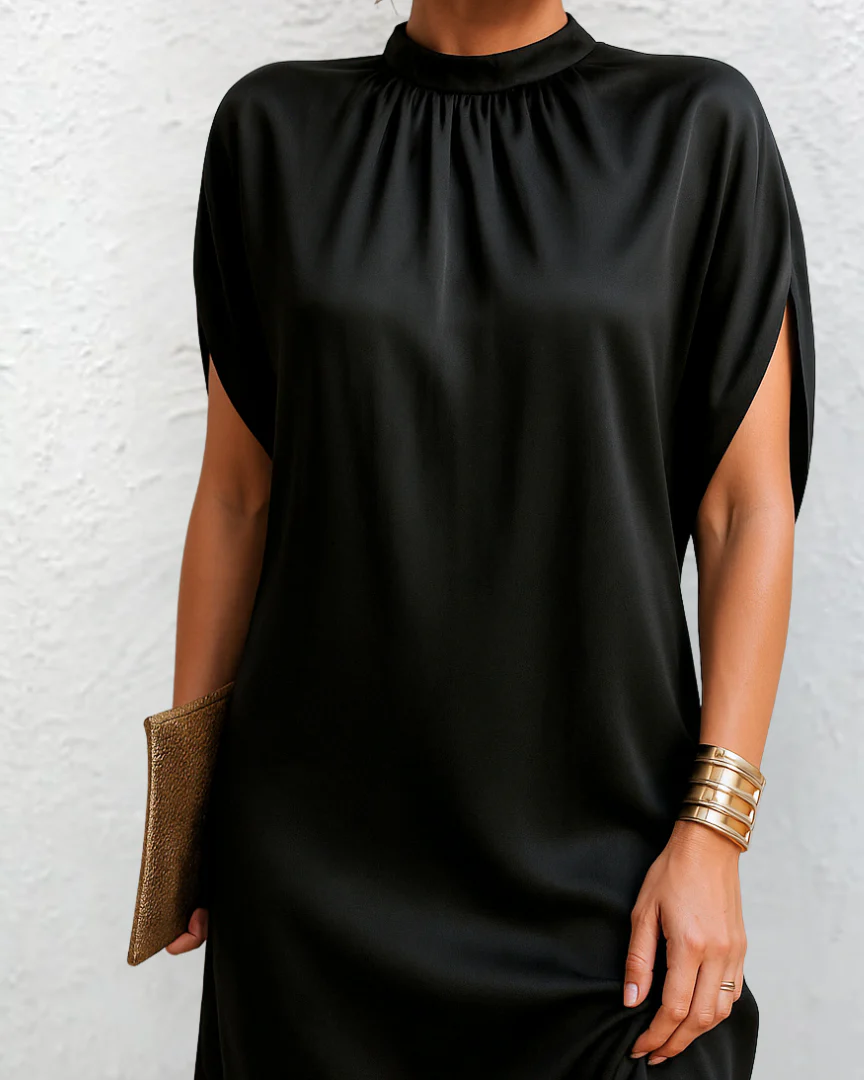 Maëlys | Élégante Robe Maxi Sans Manches pour Femmes avec Fente Latérale – Image 2