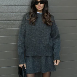 Alix | Ensemble Décontracté en Tricot avec Pull et Short pour Femmes