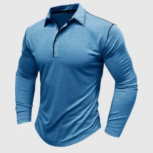 Polo Efren pour homme avec bordure contrastée élégante