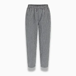 Pantalon Femme Rayé Taille Élastique – Coupe Droite Casual