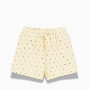 Short Pyjama Femme – Coton Crépon Léger Taille Élastique