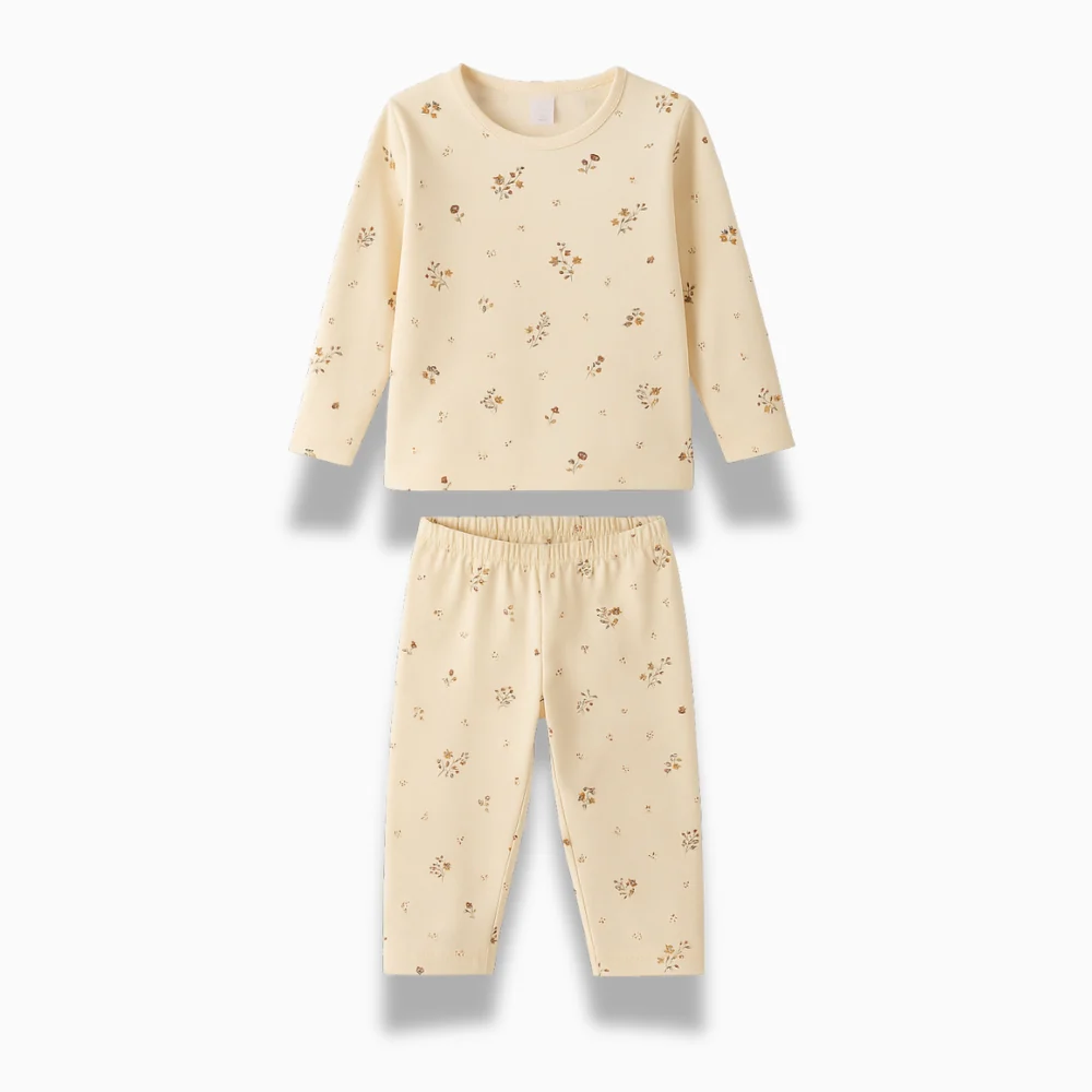 Pyjama Enfant Coton Imprimé – Ensemble 2 Pièces