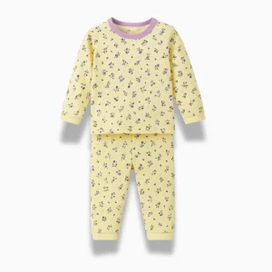 Pyjama Enfant – Ensemble 2 Pièces Coton Motif Géométrique