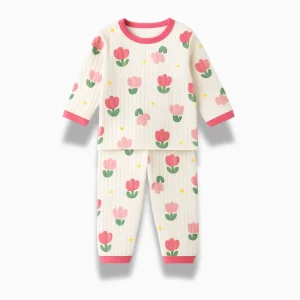 Pyjama Enfant Coton Doux – Haut & Pantalon Motif