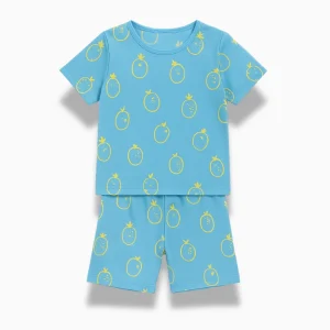 Pyjama Enfant Coton – Ensemble Haut & Pantalon Motif Cartoon