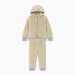Pyjama Enfant Hiver à Capuche – Patchwork Confortable