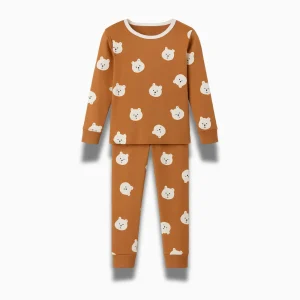 Pyjama Enfant Unisexe – Ensemble Coton Extensible Motif Cartoon