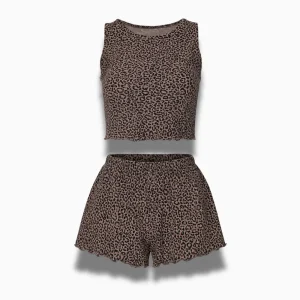 Ensemble Pyjama Femme Léopard