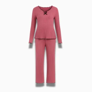 Pyjama Femme Automne – Ensemble Casual à manches longues