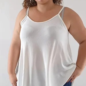 Débardeur Fluide Blanc