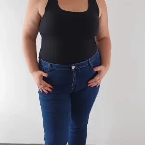 Débardeur Noir en Coton Doux