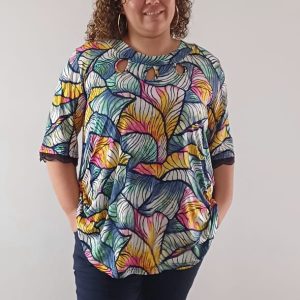 T-shirt Fluide Imprimé