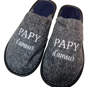 Chaussons pour homme personnalisés