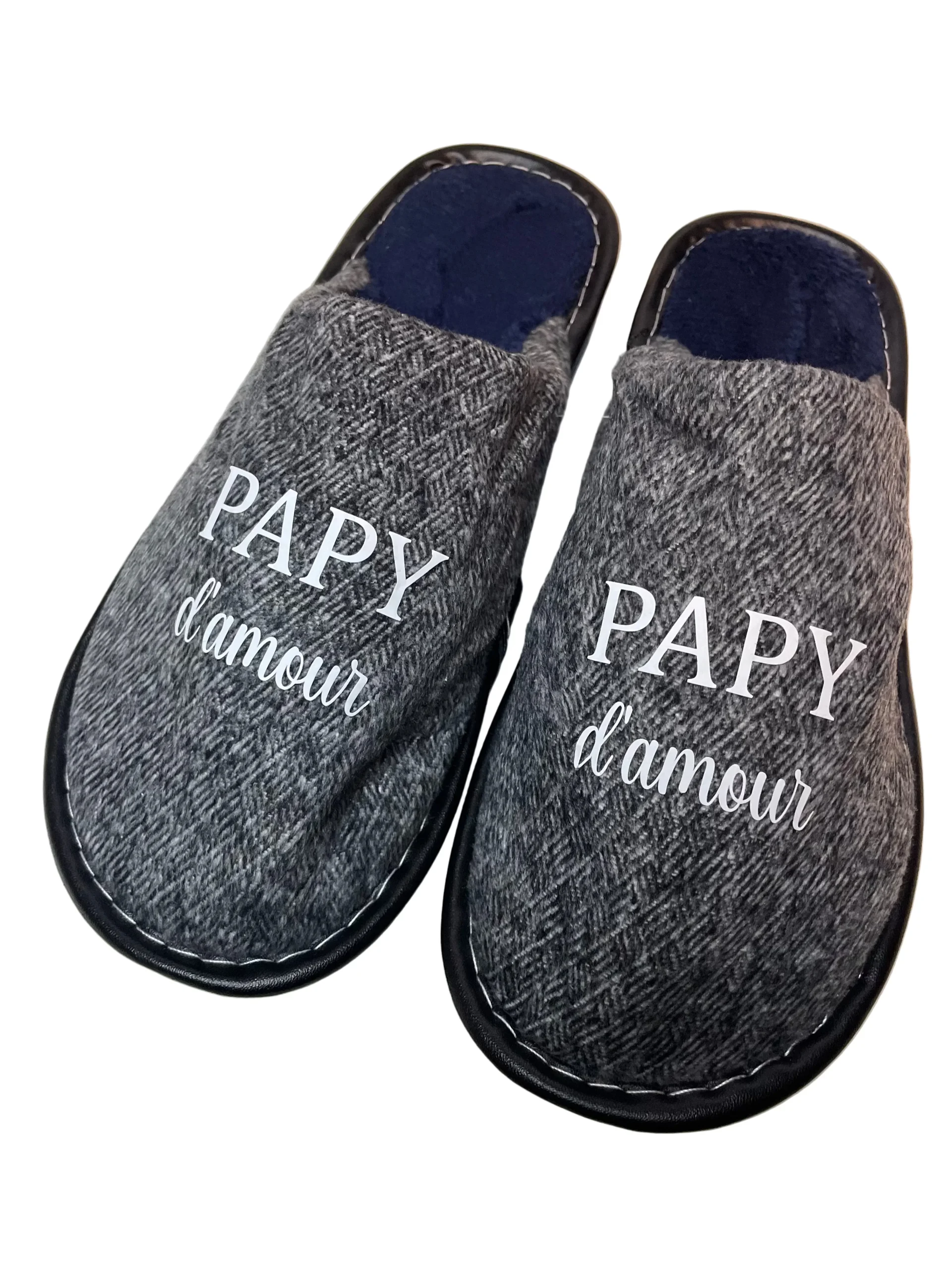 Chaussons pour homme personnalisés