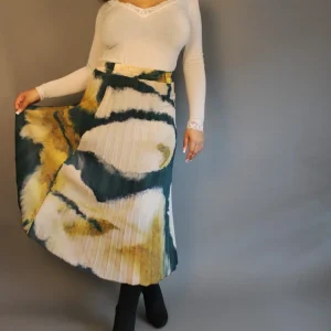 Jupe longue plissée