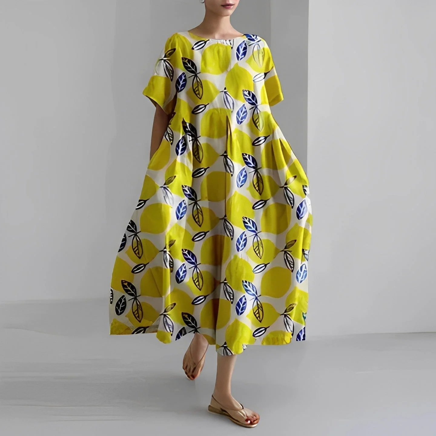 Kiara | Robe Imprimée Florale Bohème – Image 3
