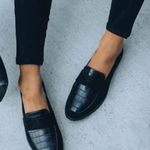 Léa | Mocassins Dames Élégants en Cuir Synthétique avec Confort Optimal