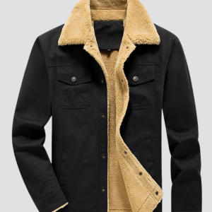 Léo | Veste Bomber Doublée Sherpa Moderne et Confortable pour Hommes