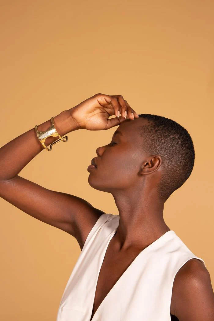 Manchette dorée en laiton - Askari – Image 2