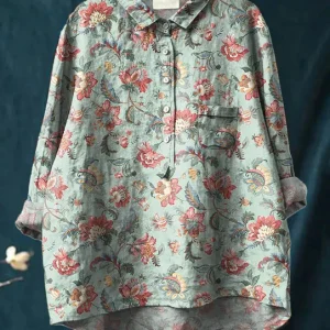 Emma™ | Chemise classique à motif floral