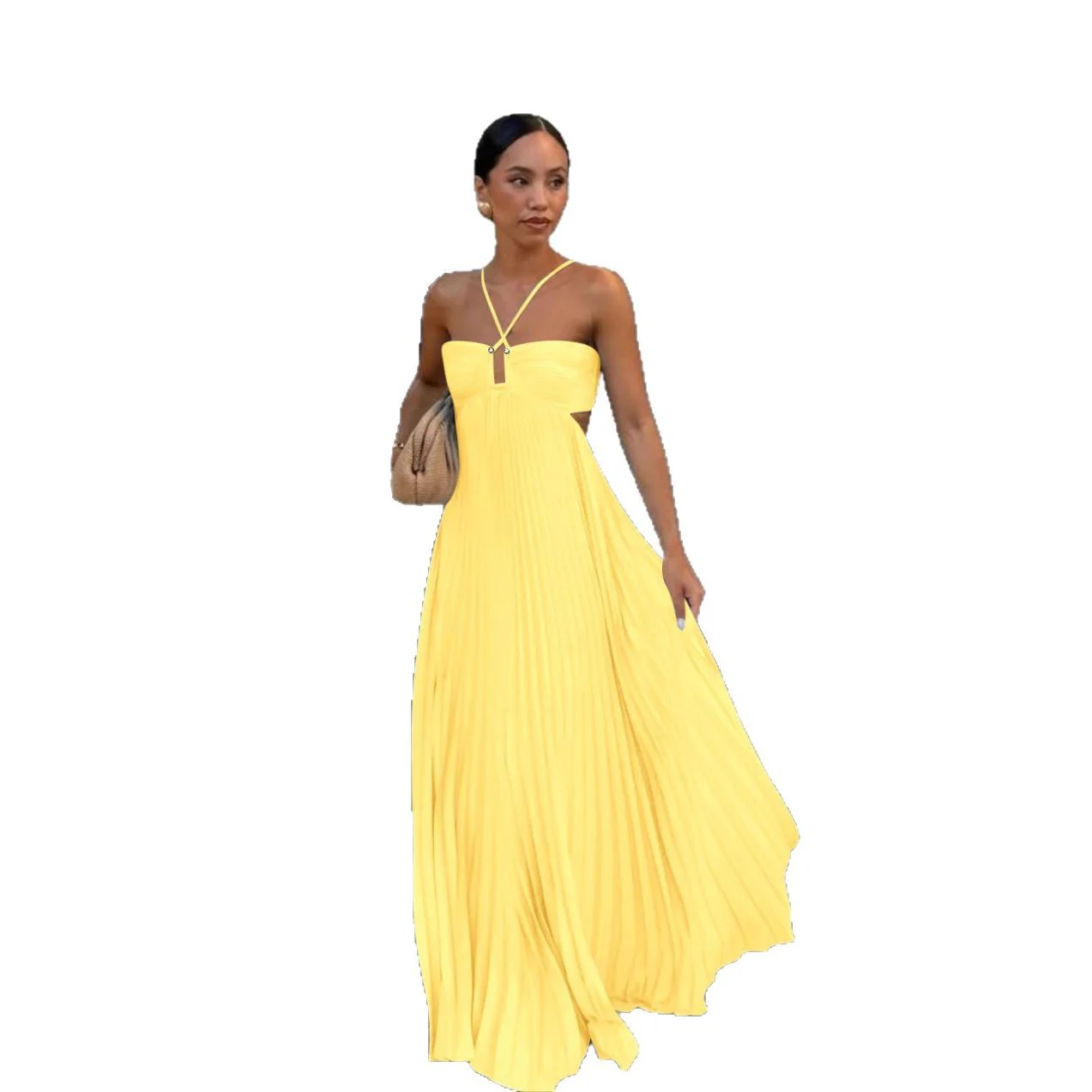 Robe Maxi Femme – Tube, Taille Haute & Évasée – Image 8