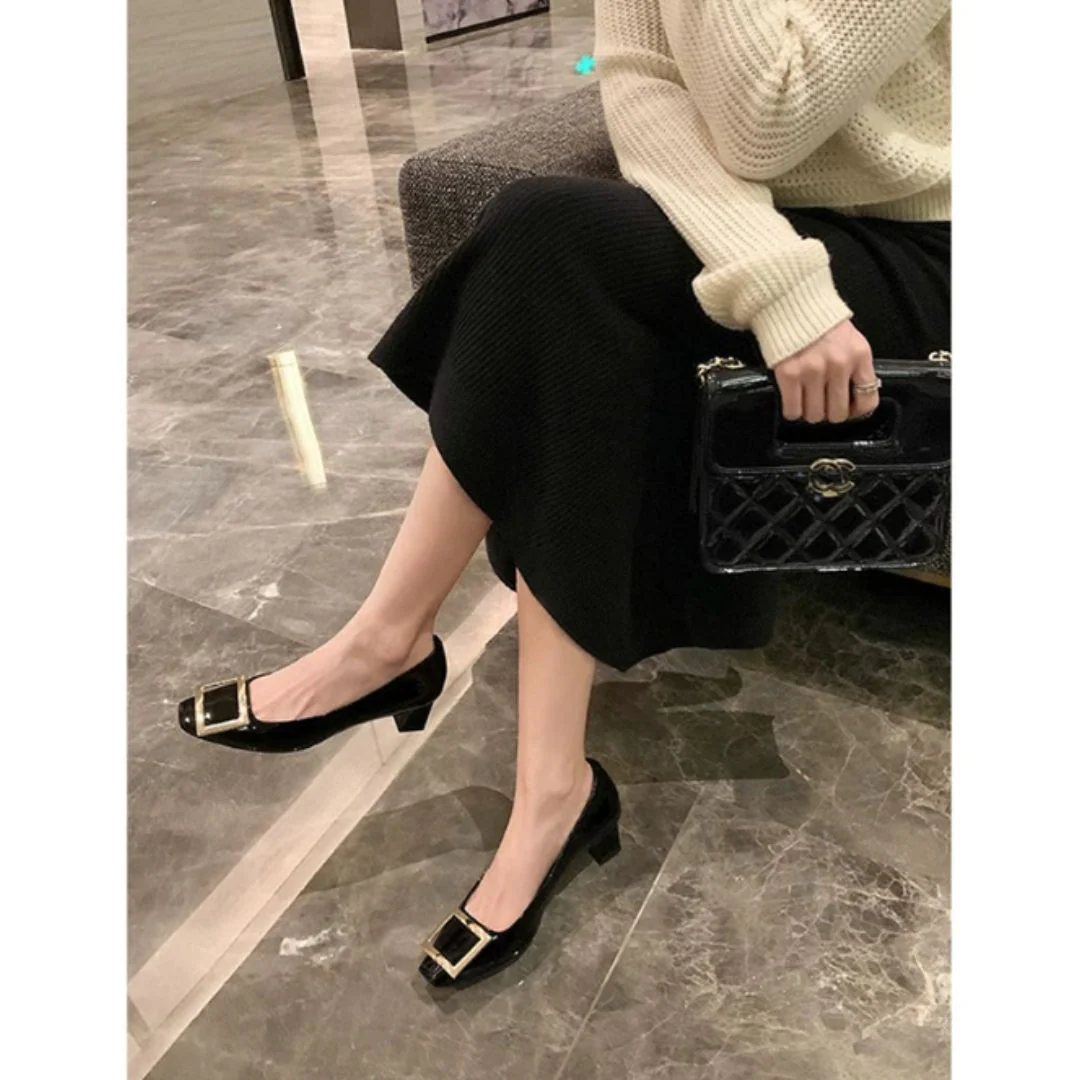 Narella | Sandales élégantes à talon avec accent métallisé – Image 3