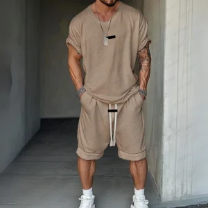 Axel | Ensemble T-shirt et Shorts Urban Flex™ Confortable pour Hommes